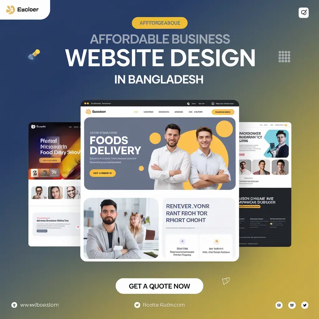 Affordable Business Website Design in Bangladesh