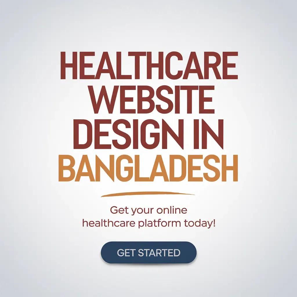 Healthcare Website Design in Bangladesh