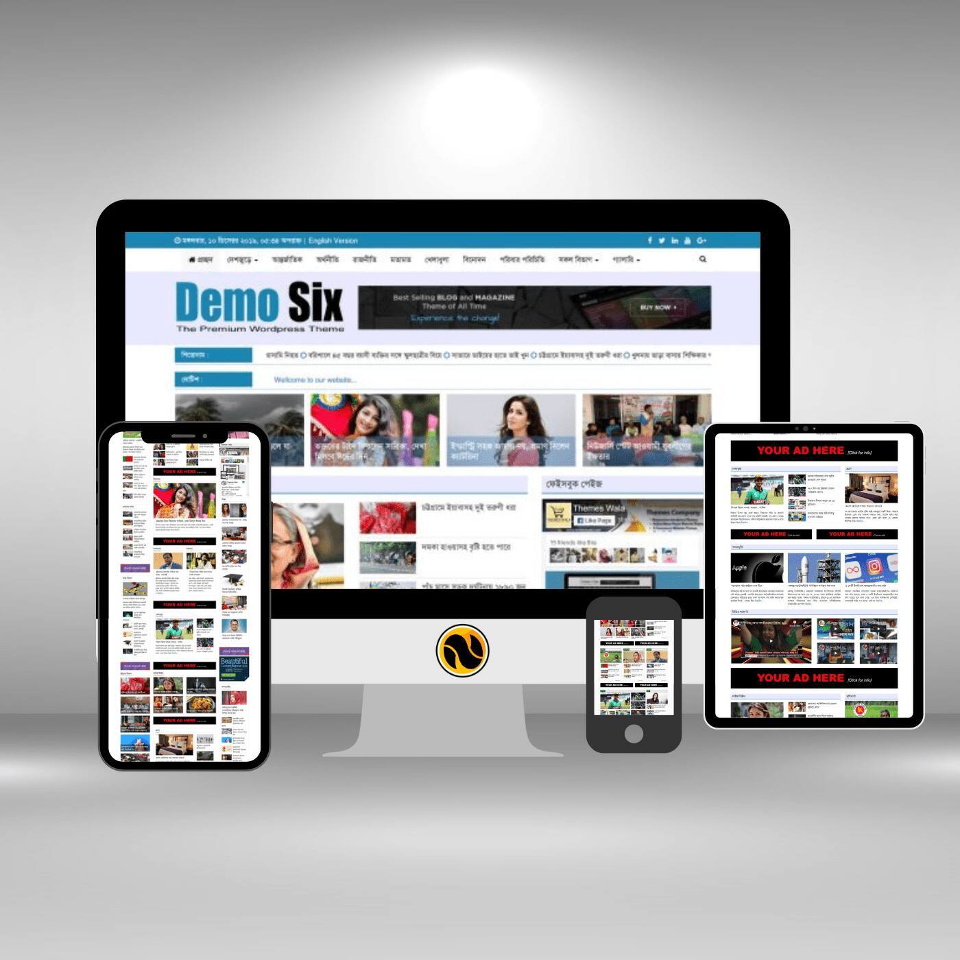 Newspaper D6 WordPress Theme Newspaper D6 WordPress Theme