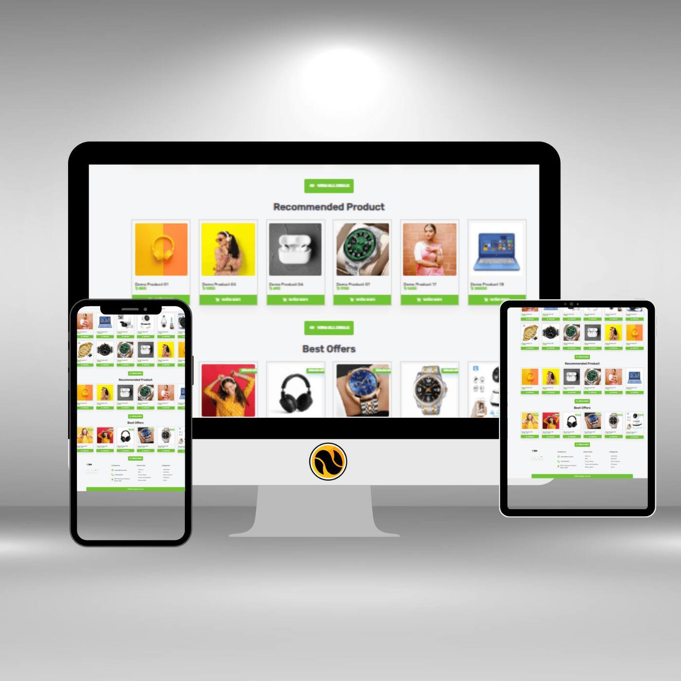 Best Theme Seller in Bangladesh E-commerce Laravel PHP script D1