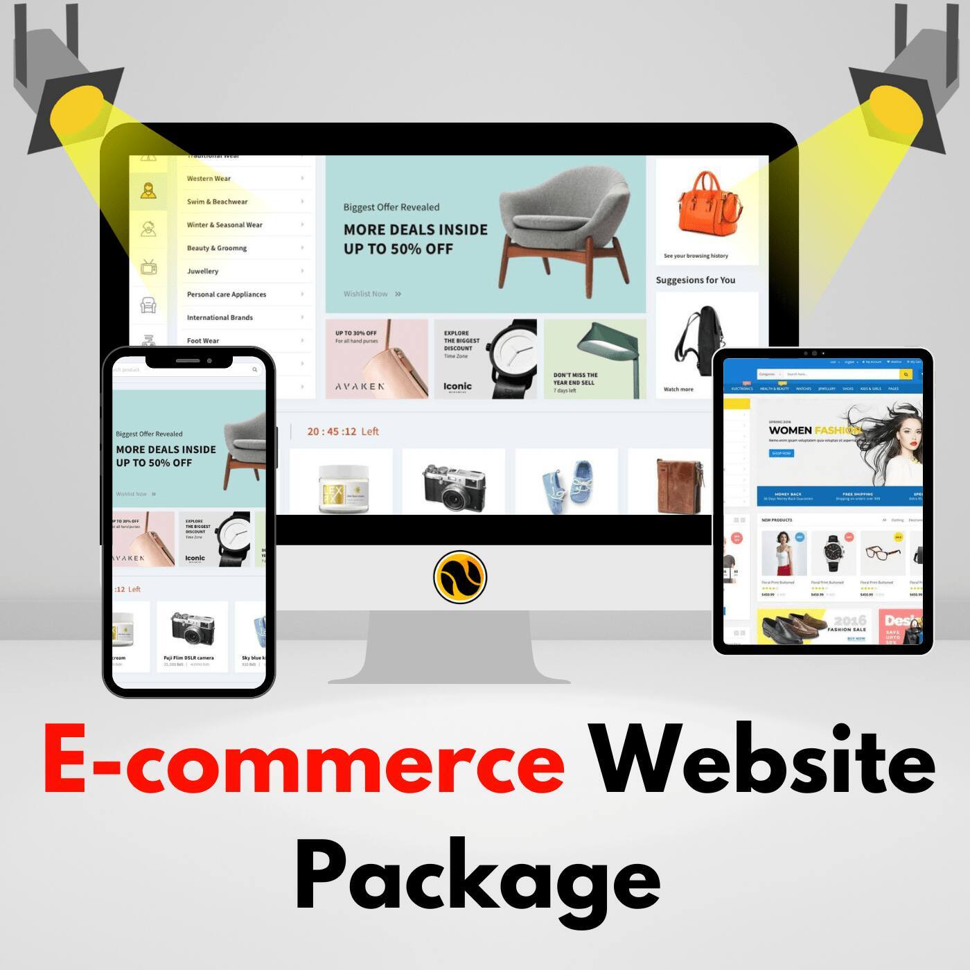 E-commerce Website Package