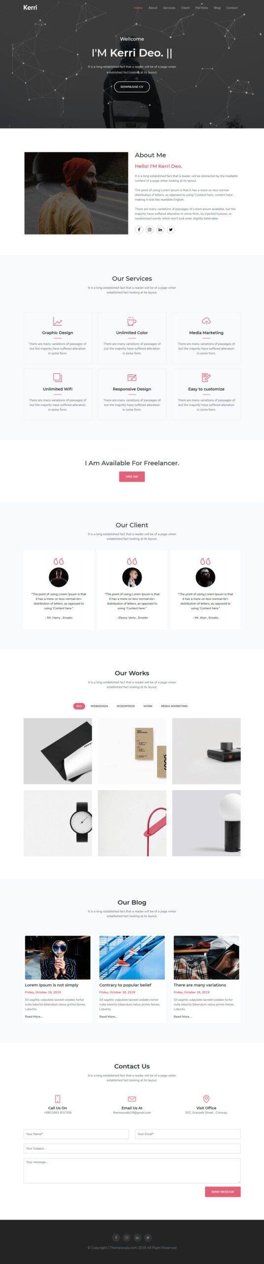 Personal WordPress theme Personal WordPress theme